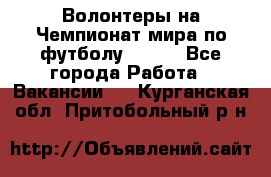 Волонтеры на Чемпионат мира по футболу 2018. - Все города Работа » Вакансии   . Курганская обл.,Притобольный р-н